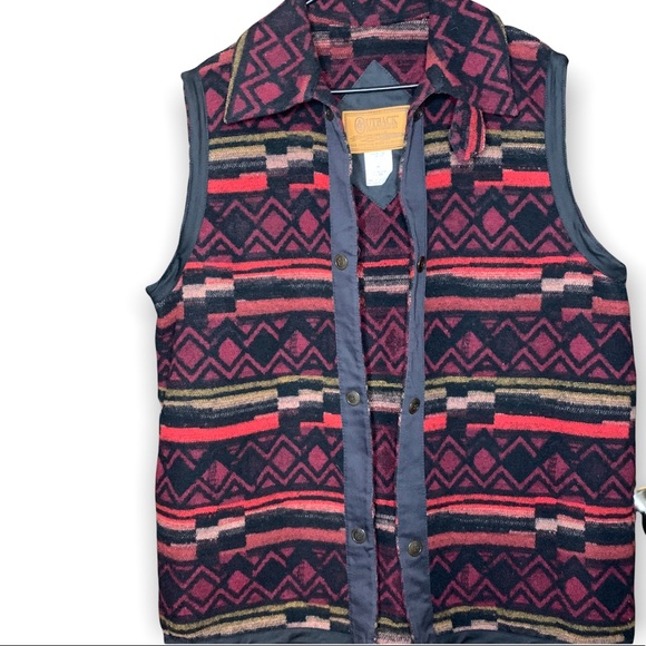 Outback Trading Co Other - Outback Trading Company Wool Blend Aztec Western Rodeo Style Vest